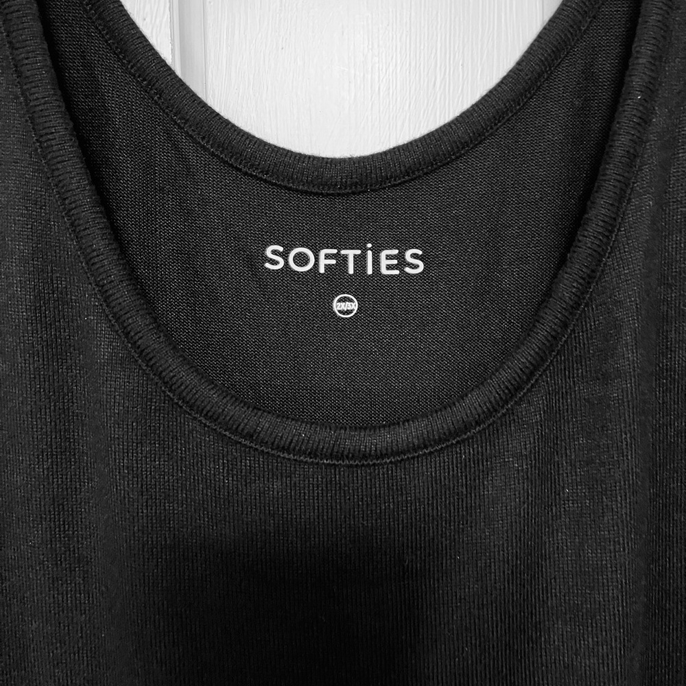 Softies Black Sleeveless Jumpsuit - Picture 2 of 6